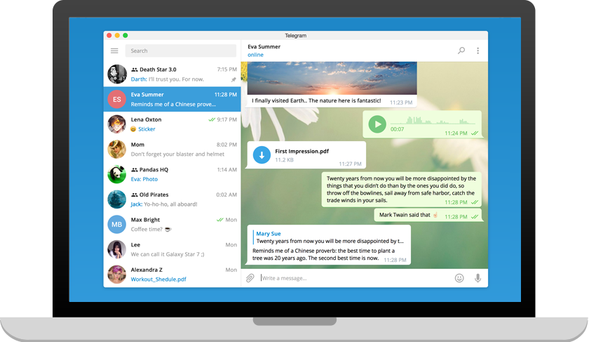 Telegram Desktop 6.2.3 unter Windows 11